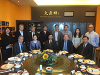 Prof. Benjamin Wah, Provost of CUHK, host a luncheon for delegates from NSFC with the University’s faculty members